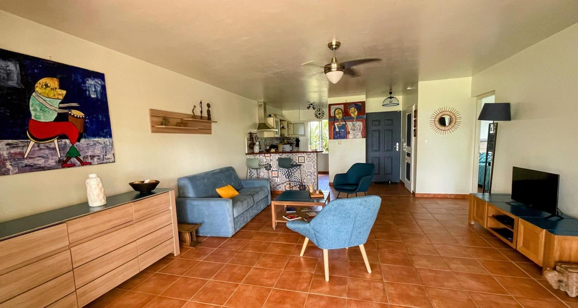 Cauris Lodge Du Marisol Vue Mer Acces Direct Plage Avec Citerne D Eau Ле Госие Екстериор снимка